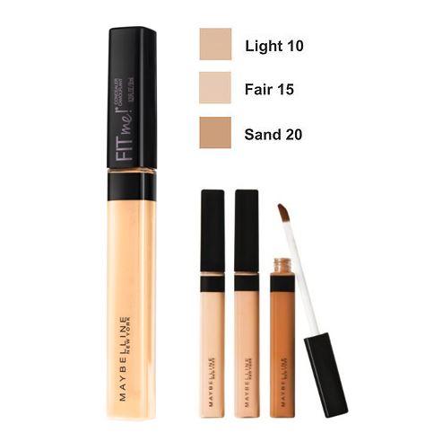 **พร้อมส่ง**Maybelline Fit Me Concealer Makeup คอนซีลเลอร์เนื้อเนียน ละเอียด บางเบา เกลี่ยง่าย ปกปิดรอยหมองคล้ำใต้ตาได้ดี ทาแล้วไม่เป็นคราบ ปิดริ้วรอยได้อย่างแนบเนียน กลมกลืนไปกับสีผิวอย่างเป็นธรรมชาติ ติดทนนานตลอดวัน ผ่านการตรวจสอบจากจักษุแพทย์ของสหรัฐอเ