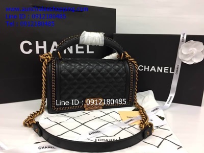 Chanal Boy original leather งานหนังแท้ งานสวยเหมือนแท้มากที่สุด 