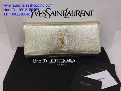 Ysl Clutch เกรด ออริจินอล งานหนังแท้ หนังนิ่มสวย งานสวยเหมือนแท้ 