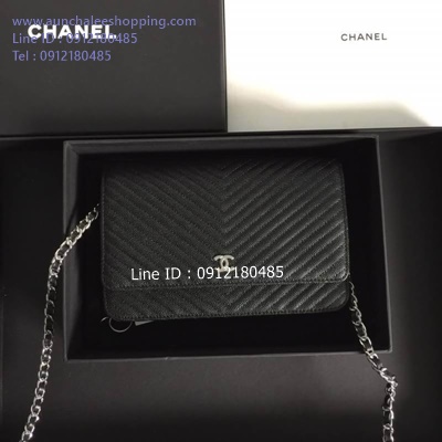 Chanal woc caviar original leather งานหนังแท้ งานสวยเหมือนแท้มากที่สุด 