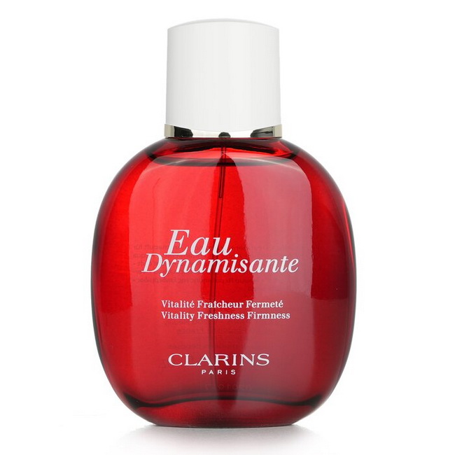 CLARINS Eau Dynamisante Invigorating Treatment Fragrance Spray 100ml. แปลกใหม่กับน้ำหอมบำรุงผิวให้เฟิร์ม ตึงกระชับ ได้ทั้งบำรุงผิว และใช้แทนน้ำหอมได้ด้วย ด้วยสูตรสดชื่นแบบสปา กลิ่นหอมสำหรับทั้งผู้หญิงและผู้ชาย ที่ให้คุณค่าบำรุงให้ผิวกระชับด้วยคุ