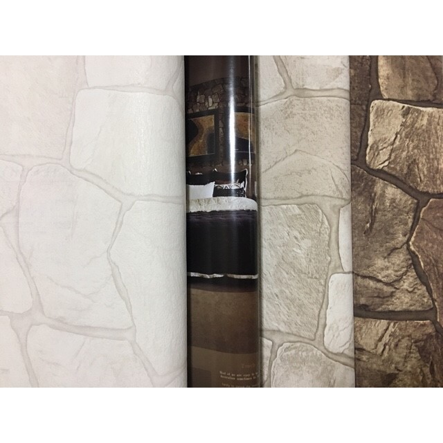 wallอิฐ หินไม้1 กว้าง53ซม ยาว10ม ม้วน5ตรมc เนื้อนูน  ไวนิวส์