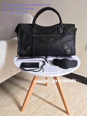 Balenciaga mini city size 43 cm งาน ออริจินอล ทำจากหนังแกะแท้ ยิ่งใช้หนังยิ่งเหมือนแท้