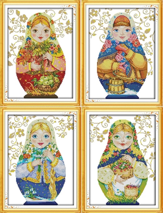 Russian doll (ไม่พิมพ์/พิมพ์ลาย)