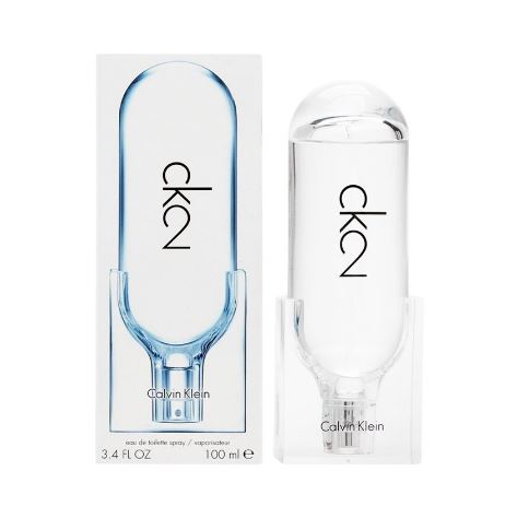 Calvin Klein CK2 EDT 100ml. น้ำหอม Gender-free สามารถใช้ได้ทั้งผู้หญิงและผู้ชาย ผสานกลิ่นหอมจาก 2 ขั้ว ที่มีความแตกต่างแต่สามารถเข้ากันได้อย่างลงตัว โดยมอบกลิ่นหอมที่ให้ความรู้สึกอบอุ่นสดชื่น