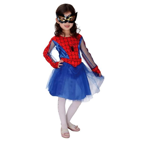 ++พร้อมส่ง++ชุดสไปเดอร์แมนเด็กหญิง Spidergirl ไซส์ความสูง 110-120cm.