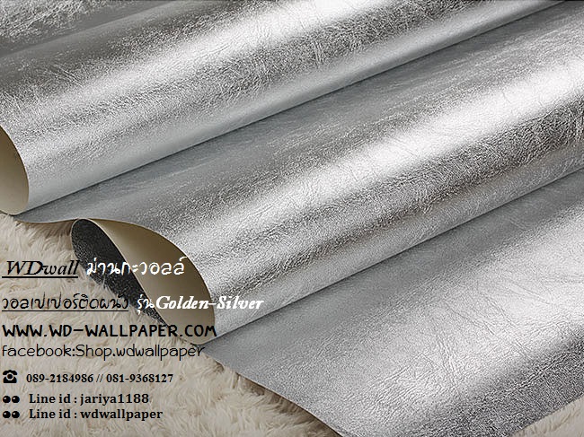 วอลเปเปอร์ติดผนัง สไตล์ Golden-Silver