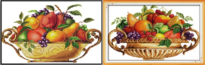 Fruit bowl (ไม่พิมพ์/พิมพ์ลาย) 