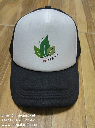 ตย.งานลูกค้า หมวก Cap  Est.2007 หน้าฟองน้ำ หลังตาข่าย สกรีน 3 สี  สั่งทำหมวกพร้อมสกรีน รับทำหมวกพรีเมียม รับทำหมวกพร้อมปัก โทร 093-632-6441