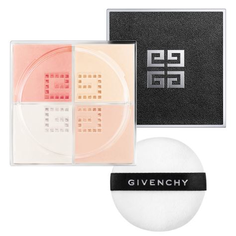 Givenchy Prisme Libre Mat-finish & Enhanced Radiance Loose Powder แป้ง 4 สีพาสเทลเบอร์ 1 ที่ขายดีที่สุดเป็นประวัติการณ์จาก Givenchy แป้งฝุ่นเนื้อละเอียด สร้างความสว่างสดใสให้กับใบหน้า