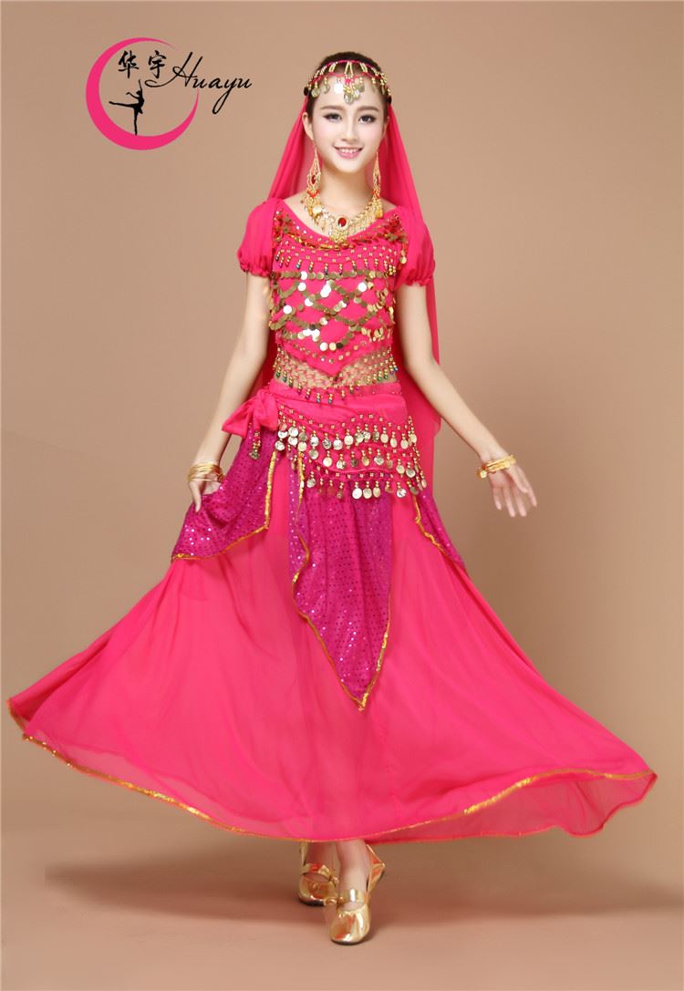 ++พร้อมส่ง++ชุดแฟนซีชุดจินนี่/อะลาดิน ชุดอินเดียสีชมพูสวย กระโปรงสวยมาก ชุดสาวน้อยในตะเกียงแก้ว