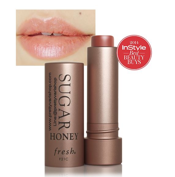 Fresh Sugar Honey Tinted Lip Treatment Sunscreen SPF 15 ขนาด 4.3 g. ลิปทินท์บำรุงริมฝีปากสูตรเข้มข้น ทำให้ความชุ่มชื้นแก่ริมฝีปาก มอบความเรียบเนียนและยังช่วยป้องกัน ริมฝีปากจากการทำลายของแสงแดด มาพร้อมกับเฉดสีนู้ดอันอบอุ่น