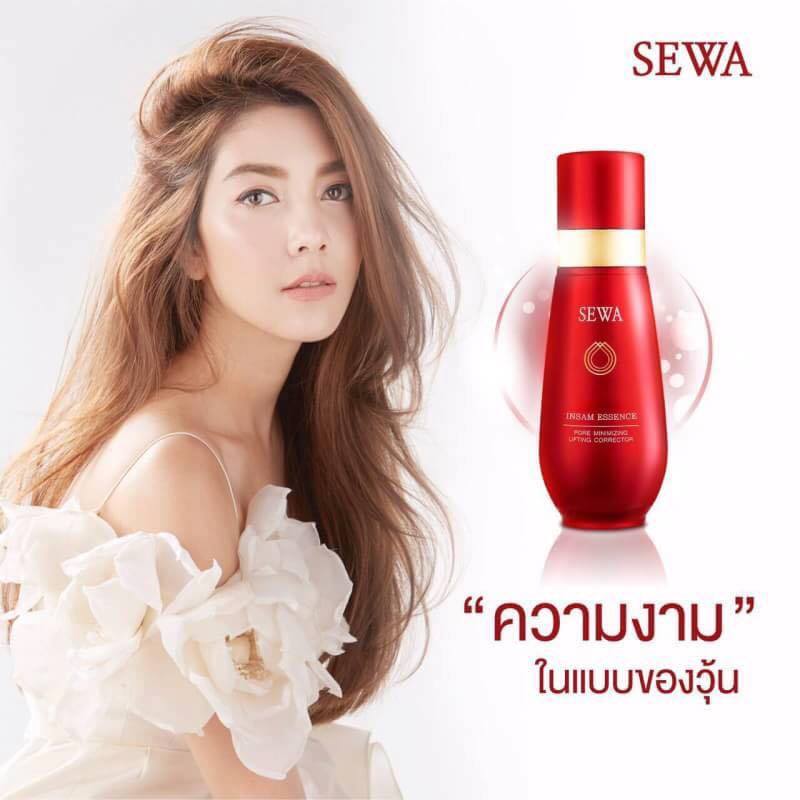 Sewa Insam Essence น้ำโสมเซลา by วุ้นเส้น นวัตกรรมล้ำหน้า เอสเซ่นส์ สูตรใหม่ ของน้ำโสมเซวา ช่วยการรูขุมขนที่ดูกว้างและริ้วรอยต่างๆๆ 