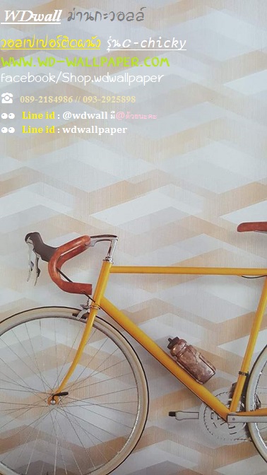 wd2 wallpaperติดผนัง ลายโมเดิร์น พอลสมิท กราฟฟิก