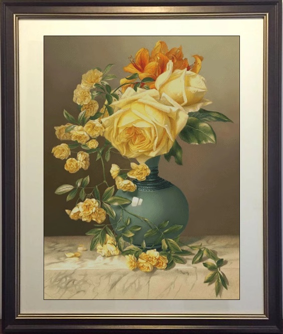 Yellow rose (พิมพ์ลาย)