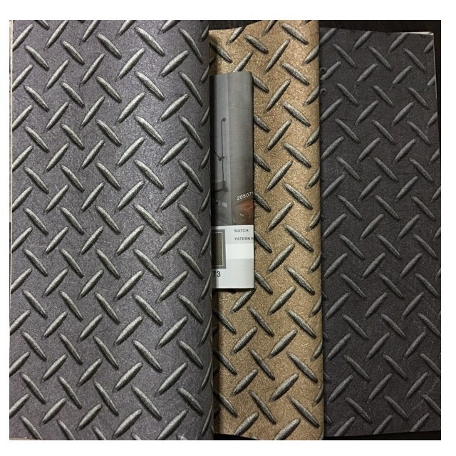 wallอิฐ หินไม้1 กว้าง53ซม ยาว10ม ม้วน5ตรม ลายแผ่นเหล็กa 