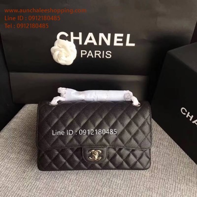 Chanal Classic mini original leather size 25 cm งานหนังแท้ งานสวยเหมือนแท้มากที่สุด 