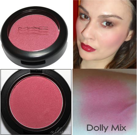 MAC Sheertone Shimmer Blush Powder 6g. สี Dolly Mix บลัชออนเนื้อฝุ่นสัมผัสนุ่ม ผสมชิมเมอร์ แต่งแต้มสีสันให้พวงแก้มสุกปลั่งแดงระเรื่อดั่งตุ๊กตาแสนสวย ดูสวยระเรื่ออย่างเป็นธรรมชาติ เกลี่ยง่าย ติดทนนาน มอบเม็ดสีสวยคมชัด