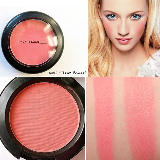 MAC Powder Blush #Fleur Power ปริมาณ 6 g. (ขนาดปกติ) บลัชออนแบบฝุ่น เนรมิตพวงแก้ว ที่อยากเป็นสาวน่ารักแบบใสๆ ให้สีชมพูกุหลาบอ่อนๆ เมื่อปัดแล้วจะช่วยให้แก้มดูมีเลือดฝาดระเรื่อ ให้แก้มเปล่งปลั่งดูสุขภาพดี เนื้อบรัชที่เป็นแป้งให้สัมผัสนุ่มเนียนไป