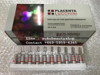 placenta lucchini -merah : supreme sheep placenta lucchini