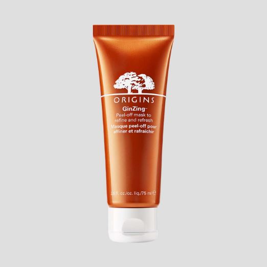 Origins GinZing Peel-Off Mask to Refine and Refresh 75ml. มาส์กหน้าชนิดลอกออก ลดความหมองคล้ำ ปลุกผิวกระจ่างใสทันที