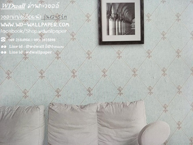 วอลเปเปอร์ติดผนังลายหลุยส์