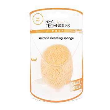 **พร้อมส่ง**Real Techniques Miracle Cleansing Sponge ใหม่ล่าสุด ง่ายๆ สำหรับสาวๆที่กลัวว่าจะล่างหน้าไม่สะอาด แนะนำตัวนี้เลยนะคะ หลังจากที่ลองเองเนี่ย จะบอกว่า ช่วยลดสิวอุดตัน และถนอมผิวหน้า ที่สำคัญไม่เปลืองโฟมล้างหน้าด้วยค่ะ  ฟองน้ำทำความสะอาดผิวกาย Mira