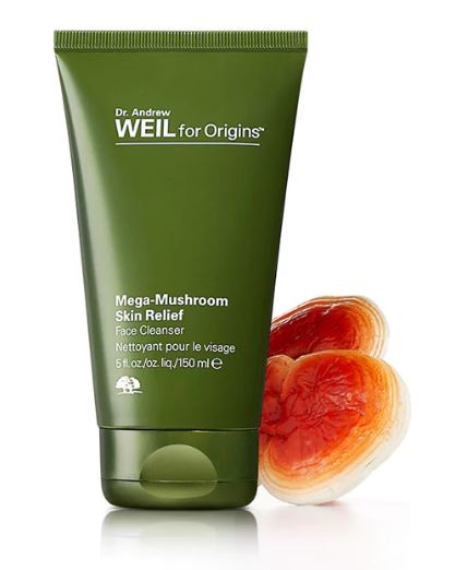 **พร้อมส่ง**Origins Dr. Andrew Weil for Origins Mega-Mushroom Skin Relief Face Cleanser 150ml. ครีมน้ำนมทำความสะอาดผิวหน้า ชำระล้างเครื่องสำอางและสิ่งสกปรกได้อย่างหมดจดอย่างอ่อนโยน โดยไม่ทำให้ผิวแห้งตึง ให้ความชุ่มชื้น และปลอบประโลมผิวที่บอบบางให้รู้สึกเบ