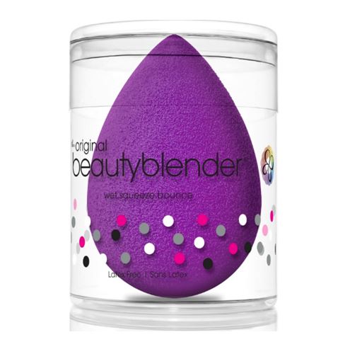 Beautyblender Sponge Single Royal ฟองน้ำแต่งหน้ารูปไข่สีม่วงเข้ม ลงรองพื้น บีบี หรือเบส ได้มีประสิทธิภาพดุจช่างแต่งหน้ามาเอง ด้วยรูปทรงไข่ทำให้ลงเครื่องสำอางชนิดเบส บีบี หรือรองพื้น ได้ทั่วถึงทุกซอกมุมบนใบหน้าไม่ว่าจะเป็นร่องแก้ม ซอกจมูก ไรผ