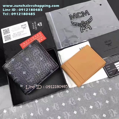 Mcm wallet Hiend size 11 cm ทำจากหนังวัวแท้ งานสวยเหมือนแท้