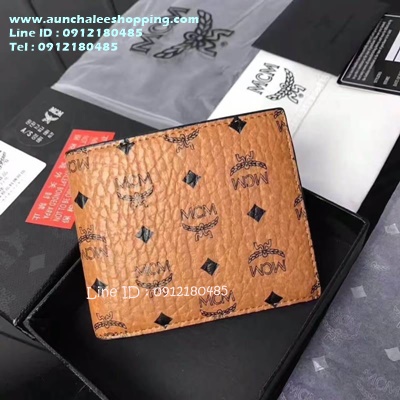 Mcm wallet Hiend size 11 cm ทำจากหนังวัวแท้ งานสวยเหมือนแท้