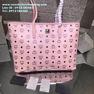 Mcm Shoulder bag Hiend size 36 cm งานหนังวัวแท้ ลายสวยคมชัด งานสวยเหมือนแท้