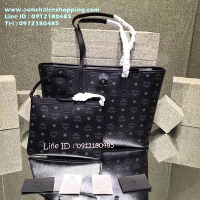 Mcm Shoulder bag Hiend size 36 cm งานหนังวัวแท้ ลายสวยคมชัด งานสวยเหมือนแท้