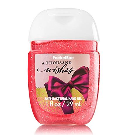 **พร้อมส่ง**Bath & Body Works A Thousand Wishes PocketBac Sanitizing Hand Gel 29 ml. เจลล้างมือขนาดพกพาแบบไม่ต้องใช้น้ำ สูตรแอนตี้แบคทีเรีย ฆ่าแบคทีเรียได้ 99.9% กลิ่นมะนาวผสมวนิลลา หอมนุ่มสดชื่น