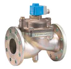 High Flow 2/2 way Pilot Operated Solenoid Valve 