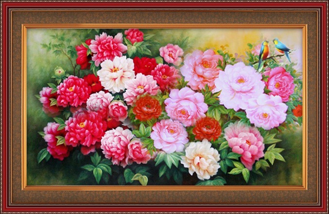 Colorful Peony (พิมพ์ลาย)