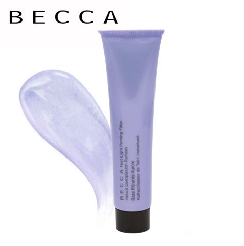 **พร้อมส่ง**BECCA First Light Priming Filter Instant Complexion Refresh 15ml. (ไซส์ครึ่งของไซส์จริง..คุ้มมากแนะนำเลยจ้า) ไพรเมอร์เนื้อสีม่วงช่วยเบลอรูขุมขน และริ้วรอยให้ผิวหน้าสดใสเปล่งปลั่ง และปกป้องความชุ่มชื่นให้กับผิวค่ะ วันไหนที่ผิวดูโทรมๆ หมองคล้ำ ห