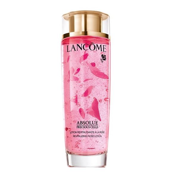 Lancome Absolue Precious Cells Revitalising Rose Lotion 150ml. โลชั่นน้ำกุหลาบใหม่จากลังโคม ตอบโจทย์ความกังวลเกี่ยวกับผิวแห้งไม่ชุ่มชื้น หรือเรื่องริ้วรอย พร้อมให้ผิวกลับมาชุ่มชื่น ดูเอิบอิ่มและดูอ่อนเยาว์ได้ มาให้รูปเนื้อเจลบางเบา อัดแน่นด้วย