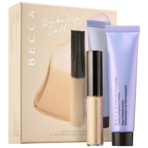 **พร้อมส่ง**Becca Wake Up Call Kit - Natural Glow Travel Duo (Limited Edition) เซ็ทไพรเมอร์และไฮไลท์เนื้อลิควิดที่ช่วยปลุกผิวให้ตื่นและดูกระจ่างใสชุ่มชื่นโกลว์สวย