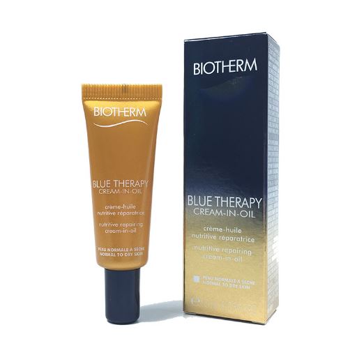 Biotherm Blue Therapy Cream-In-Oil ขนาดทดลอง 10ml. ครีมบำรุงผิวสีทองล้ำค่าดุจน้ำผึ้งบริสุทธิ์ มอบความเบาสบายผิวทันทีที่ใช้ ฟื้นบำรุงความร่วงโรยของผิว มอบผิวดูกระชับขึ้น ริ้วรอยดูลดเลือนลงอย่างเห็นได้ชัด ผิวดูเปล่งปลั่งกระจ่างใสขึ้น