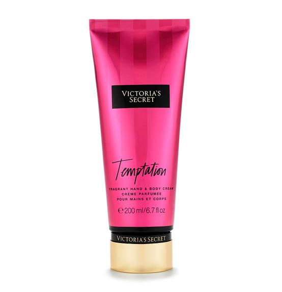 **พร้อมส่ง**Victoria's Secret Temptation Fragrant Hand & Body Cream 200ml. บอดี้ครีมน้ำหอมสูตรบำรุงเข้มข้น โทนกลิ่นหอมสดชื่นของแอปเปิ้ลผสมกับกลิ่นดอกไม้หอม