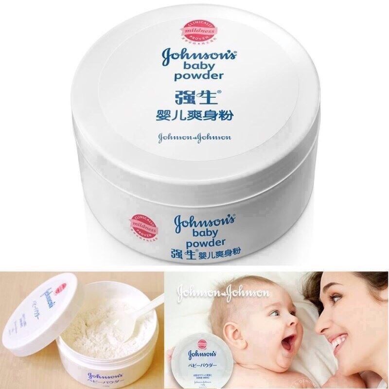 Johnson's Baby Powder 140 g. แป้งฝุ่นเนื้อสีขาว นุ่มเนียน จากญี่ปุ่นไม่มีสี ควบคุมความมันได้ดี ไม่ก่อให้เกิดสิว เพราะนอกจะให้ความแห้งสบายแล้ว