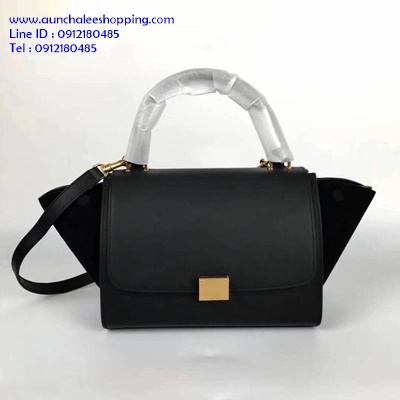 Celine Small Trapeze bag งานออริจินอล size 27 cm ทำจากหนังแท้ รายละเอียดสวยเหมือนแท้