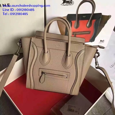 Celine Nano Luggage งานออริจินอล size 20 cm หนังวัวแท้ รายละเอียดสวยเหมือนแท้