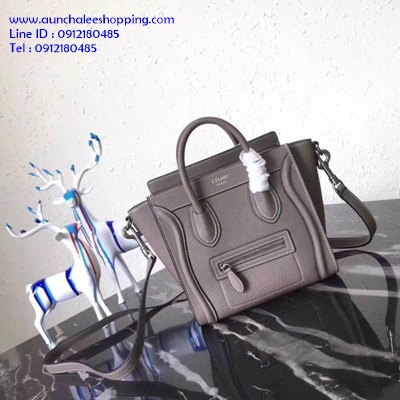 Celine Nano Luggage งานออริจินอล size 20 cm หนังวัวแท้ รายละเอียดสวยเหมือนแท้