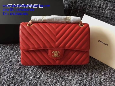 Chanal classic flap grained calfskin งานออริจินอล งานหนังแท้ รายละเอียดสวยเหมือนแท้