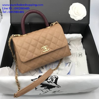 Chanal coco เกรดออริจินอล size 9.5" งานหนังแท้ งานสวยเหมือนแท้