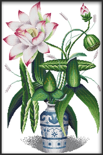 Lotus porcelain (พิมพ์ลาย)