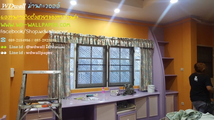 ไอเดียตกแต่งบ้านสวย ด้วยวอลเปเปอร์ติดผนัง By wdwall 2