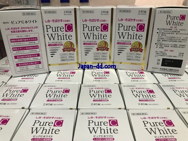 PURE C WHITE วิตามิน เพื่อผิวขาวใส ลดริ้วรอยและจุดด่างดำ